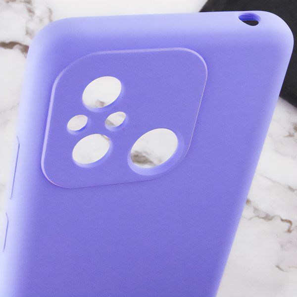 Чохол Silicone Cover Lakshmi Full Camera (AAA) для Xiaomi Redmi 12C Бузковий / Dasheen 271873 фото