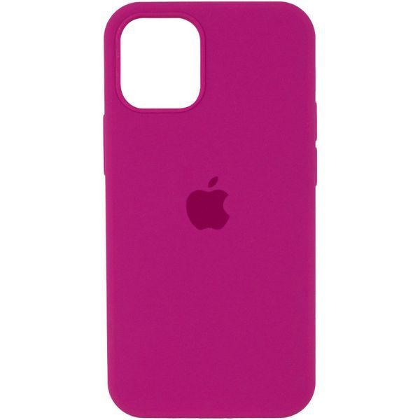 Чохол Silicone Case Full Protective (AA) для Apple iPhone 16 (6.1") Малиновий / Dragon Fruit 319351 фото