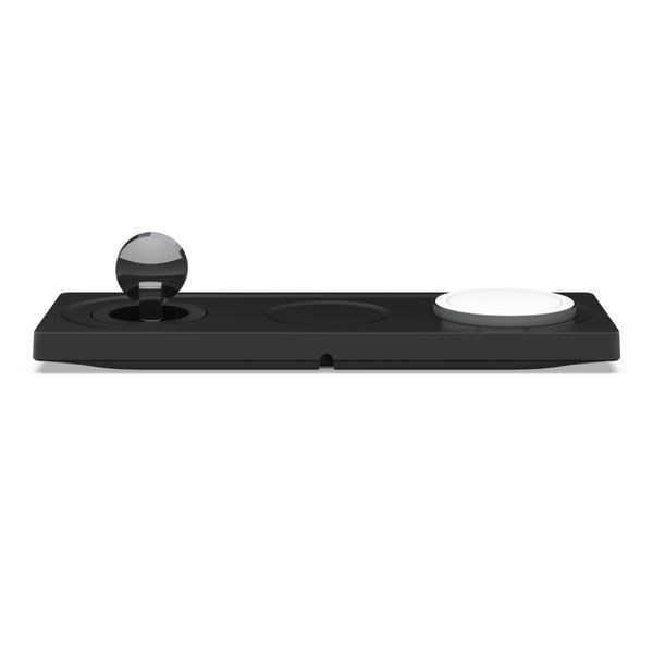 Зарядний пристрій бездротовий Belkin 3в1 MagSafe PRO iPhone/Watch/AirPods, чорний (WIZ016VFBK) 371653 фото