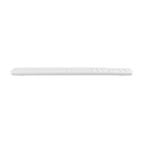 Клавіатура мембранна 2E KS260 106key, WL, EN/UK, білий (2E-KS260WWH_UA) 363320 фото