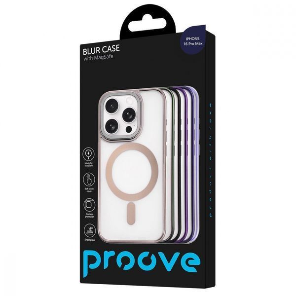 Чохол Proove Blur Case with Magnetic Ring iPhone 16 Pro Max deep purple (PCBCIP16PM04) 338939 фото