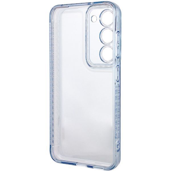 Чохол TPU Starfall Clear для Samsung Galaxy S22+ Блакитний 275157 фото