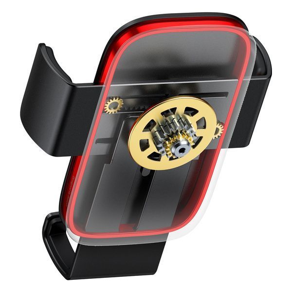 Автомобільний тримач Baseus Metal AgeⅡ Gravity Car Mount（Air Outlet Version）Black SUJS000001 268177 фото
