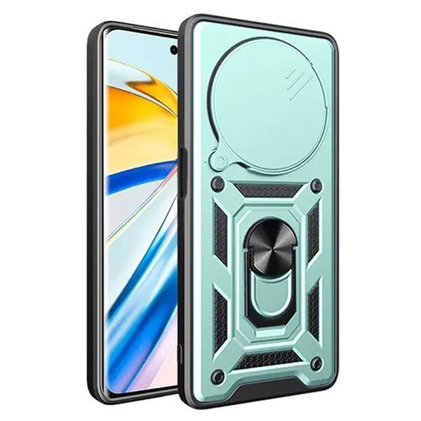 Чохол Ummi Camshield Serge Ring для Xiaomi Redmi 14C / A4 / Poco C75 / M7 Зелений 396214 фото