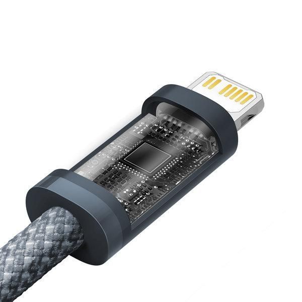 Кабель Baseus Dynamic Series Fast Charging Type-C To IP PD 20W (2m) (CALD000116) Slate Gray 260570 фото