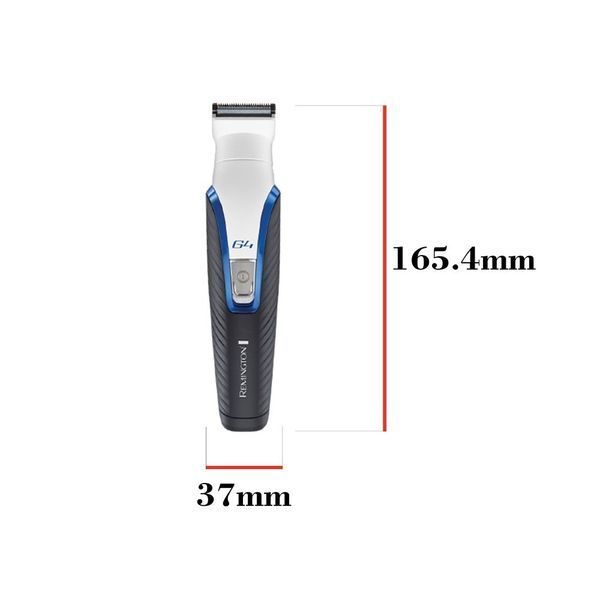 Набір для стрижки Remington G4 Graphite series, для бороди, вусів, голови, носа і тіла, мережа+акум., насадок-7, сталь, чорно-білий (PG4000) 373217 фото