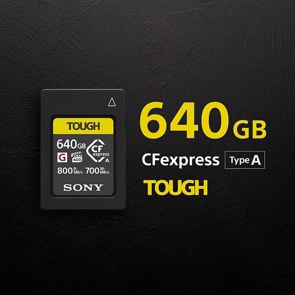 Карта пам'яті Sony CFexpress Type A 640GB R800/W700 Tough (CEAG640T.SYM) 366718 фото
