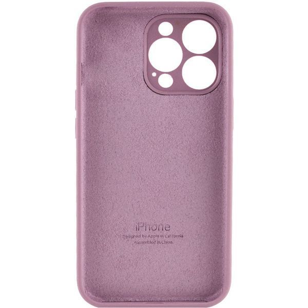Чохол Silicone Case Full Camera Protective (AA) для Apple iPhone 14 Pro Max (6.7") Ліловий / Lilac Pride 257140 фото