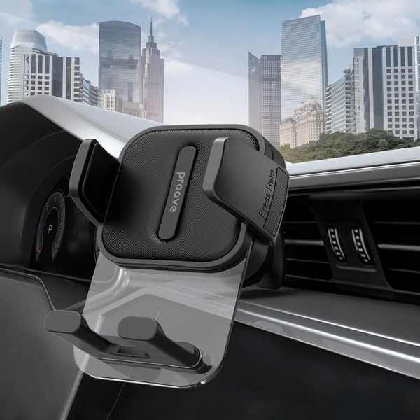 Автомобільний тримач Proove Crystal Clamp Air Outlet Car Mount (CHCC00000001) Black 287168 фото
