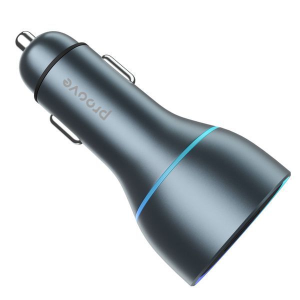 АЗП Proove Super Charge 130W (2 Type-C + USB) metal gray 339064 фото