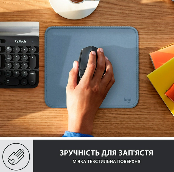 Килимок для мишi LOGITECH Studio Series Blue (956-000051) 306713 фото