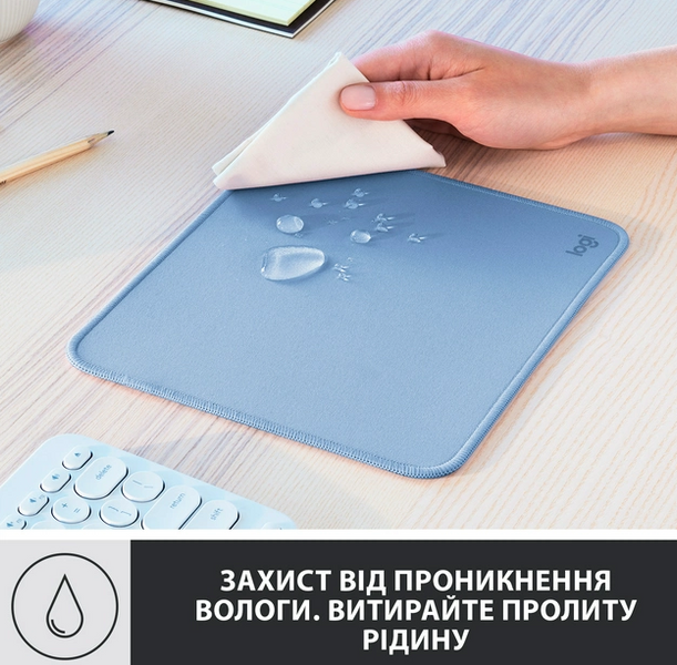 Килимок для мишi LOGITECH Studio Series Blue (956-000051) 306713 фото