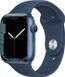 Смарт-годинник Apple Watch Series 7 GPS 45mm Blue Aluminum Case With Blue Sport Band (MKN83) 217297 фото 1
