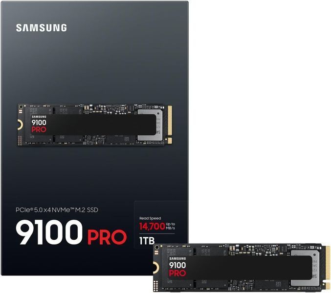 Твердотільний запам&rsquo;ятовувальний пристрій накопичувач (SSD) G5 M.2 NVME 1TB 9100 PRO MZ-VAP1T0BW SAMSUNG 355909 фото