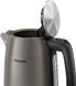 Електрочайник Philips Viva Collection 1.7л, Strix, метал, чорно-мідний (HD9352/30) 370438 фото 4