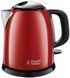 Електрочайник Russell Hobbs Colours Plus Mini 1л, метал, червоно-чорний (24992-70) 363509 фото 1