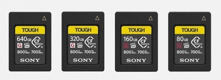 Карта пам'яті Sony CFexpress Type A 640GB R800/W700 Tough (CEAG640T.SYM) 366718 фото