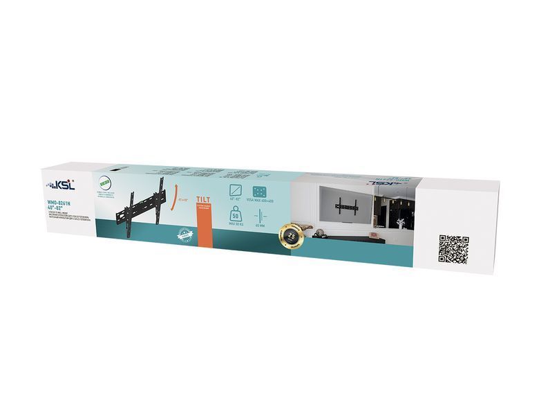 Кріплення ТВ з кутом нахилу KSL WMO-8261N 40-80" 369985 фото