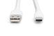 Кабель DIGITUS USB-A > USB-C заряджання/синхронізації, USB 2.0, 60W, силіконовий, 1м, білий (AK-300340-010-W) 367289 фото 5