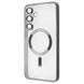 Чохол WAVE Metal Color Case with Magnetic Ring Samsung Galaxy S24 FE silver 337339 фото 1