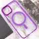 Чохол TPU Iris with MagSafe для Apple iPhone 12 Pro Max (6.7") Фіолетовий 272113 фото 5