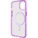 Чохол TPU Iris with MagSafe для Apple iPhone 12 Pro Max (6.7") Фіолетовий 272113 фото 4
