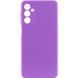 Чохол TPU GETMAN Liquid Silk Full Camera для Samsung Galaxy A34 5G Фіолетовий / Purple 345430 фото 1