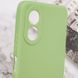 Силіконовий чохол Candy Full Camera для Oppo A38 / A18 Фісташковий 286337 фото 5