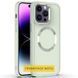 TPU чохол Bonbon Metal Style with MagSafe для Apple iPhone 16 Pro (6.3") Білий / White 322910 фото 1