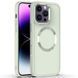 TPU чохол Bonbon Metal Style with MagSafe для Apple iPhone 16 Pro (6.3") Білий / White 322910 фото 4