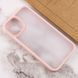 TPU+PC чохол Metal Buttons для Apple iPhone 13 (6.1") Рожевий 244468 фото 4