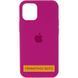 Чохол Silicone Case Full Protective (AA) для Apple iPhone 16 (6.1") Малиновий / Dragon Fruit 319351 фото 1