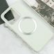 TPU чохол Bonbon Metal Style with MagSafe для Xiaomi 14 Pro Білий / White 283996 фото 4