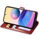 Шкіряний чохол-книжка GETMAN Gallant (PU) для Xiaomi Redmi 15C (EU) Червоний 399772 фото 4
