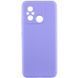 Чохол Silicone Cover Lakshmi Full Camera (AAA) для Xiaomi Redmi 12C Бузковий / Dasheen 271873 фото 1