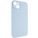 Чехол Silicone Case Full Camera Protective (AA) NO LOGO для Apple iPhone 13 (6.1") Голубой / Sweet Blue 288694 фото 2