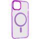 Чохол TPU Iris with MagSafe для Apple iPhone 12 Pro Max (6.7") Фіолетовий 272113 фото 2