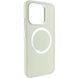 TPU чохол Bonbon Metal Style with MagSafe для Xiaomi 14 Pro Білий / White 283996 фото 1