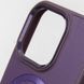 Шкіряний чохол SnapCase with MagSafe для Apple iPhone 14 Pro (6.1") Dark Purple 328994 фото 6