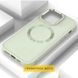 TPU чохол Bonbon Metal Style with MagSafe для Apple iPhone 16 Pro (6.3") Білий / White 322910 фото 2