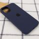 Чохол Silicone Case Full Protective (AA) для Apple iPhone 15 (6.1") Темний Синій / Midnight Blue 276371 фото 2
