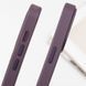 Шкіряний чохол SnapCase with MagSafe для Apple iPhone 14 Pro (6.1") Dark Purple 328994 фото 5