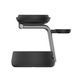 Зарядний пристрій бездротовий Belkin UltraCharge Pro 3-in-1 Magnetic Charging Dock 25Вт, Charcoal (WIZ040KQCH) 395663 фото 3