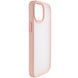 TPU+PC чохол Metal Buttons для Apple iPhone 13 (6.1") Рожевий 244468 фото 2