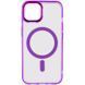 Чохол TPU Iris with MagSafe для Apple iPhone 12 Pro Max (6.7") Фіолетовий 272113 фото 1