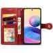 Шкіряний чохол-книжка GETMAN Gallant (PU) для Xiaomi Redmi 15C (EU) Червоний 399772 фото 3