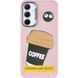 Чохол TPU Leather Toys для Xiaomi Redmi Note 13 Pro 4G / Poco M6 Pro 4G Coffee / Pink 360659 фото 1