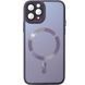 Чохол TPU+Glass Sapphire Midnight with MagSafe для Apple iPhone 13 Pro (6.1") Фіолетовий / Deep Purple 277000 фото 1