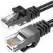 Кабель ESSAGER TopSpeed Cable Ethernet Cat6 RJ45 Splitter Network Round Cable 10m (EXCWXY-JSF01) Black 315501 фото 2