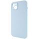Чехол Silicone Case Full Camera Protective (AA) NO LOGO для Apple iPhone 13 (6.1") Голубой / Sweet Blue 288694 фото 3